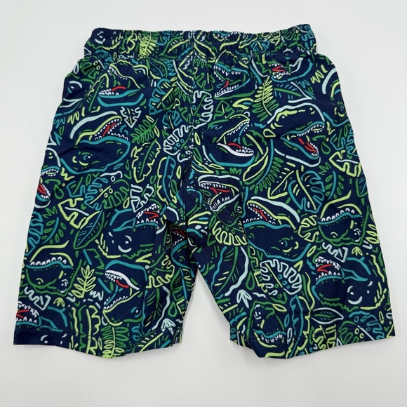 Old Navy Rashguard Swim Top Trunks Toddler Boys Swim Set Dinosaur 4T Blue White - Picture 9 of 16